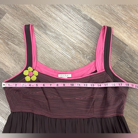 Nougat London empire waist sleeveless floral mini dresss size 3 us (8) - Picture 12 of 13